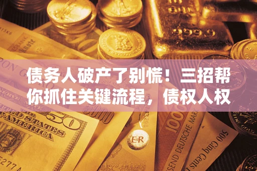 武汉债务人破产了别慌！三招帮你抓住关键流程，债权人权益不再缩水