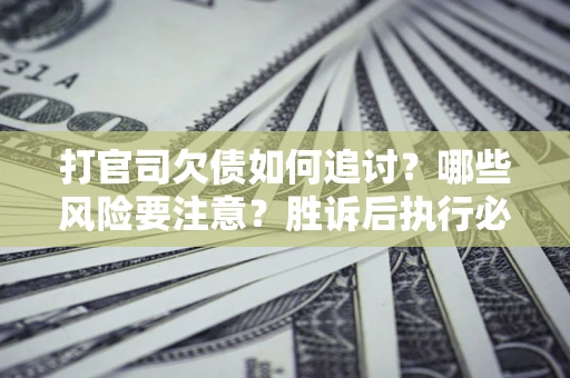 武汉打官司欠债如何追讨？哪些风险要注意？胜诉后执行必看！