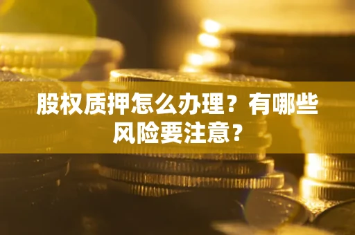 武汉股权质押怎么办理？有哪些风险要注意？
