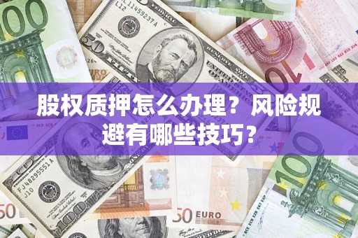 武汉股权质押怎么办理？风险规避有哪些技巧？
