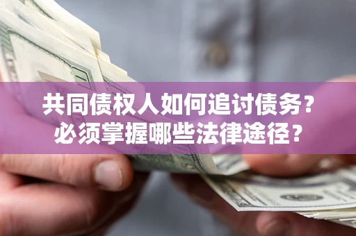 武汉共同债权人如何追讨债务？必须掌握哪些法律途径？