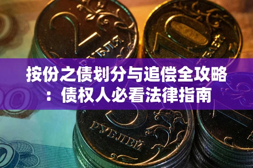 武汉按份之债划分与追偿全攻略：债权人必看法律指南