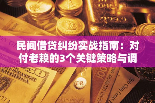武汉民间借贷纠纷实战指南：对付老赖的3个关键策略与调解盲区解析