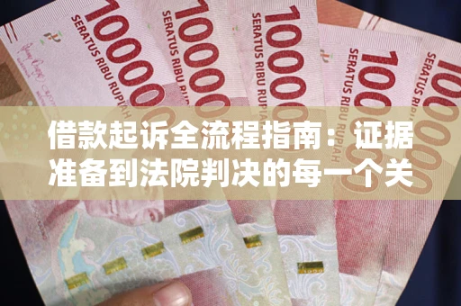 武汉借款起诉全流程指南：证据准备到法院判决的每一个关键步骤