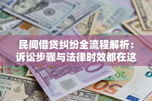 武汉民间借贷纠纷全流程解析：诉讼步骤与法律时效都在这儿了