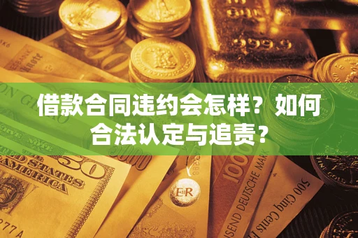 武汉借款合同违约会怎样？如何合法认定与追责？
