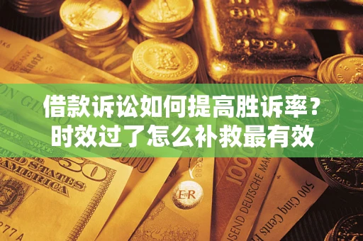 武汉借款诉讼如何提高胜诉率？时效过了怎么补救最有效